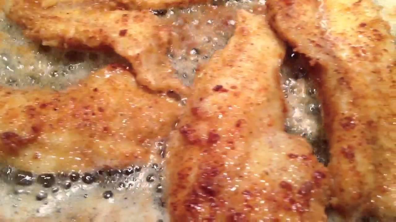 Crispy Pan-Fried Yellow Perch