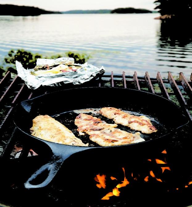 Campfire Shore Lunch